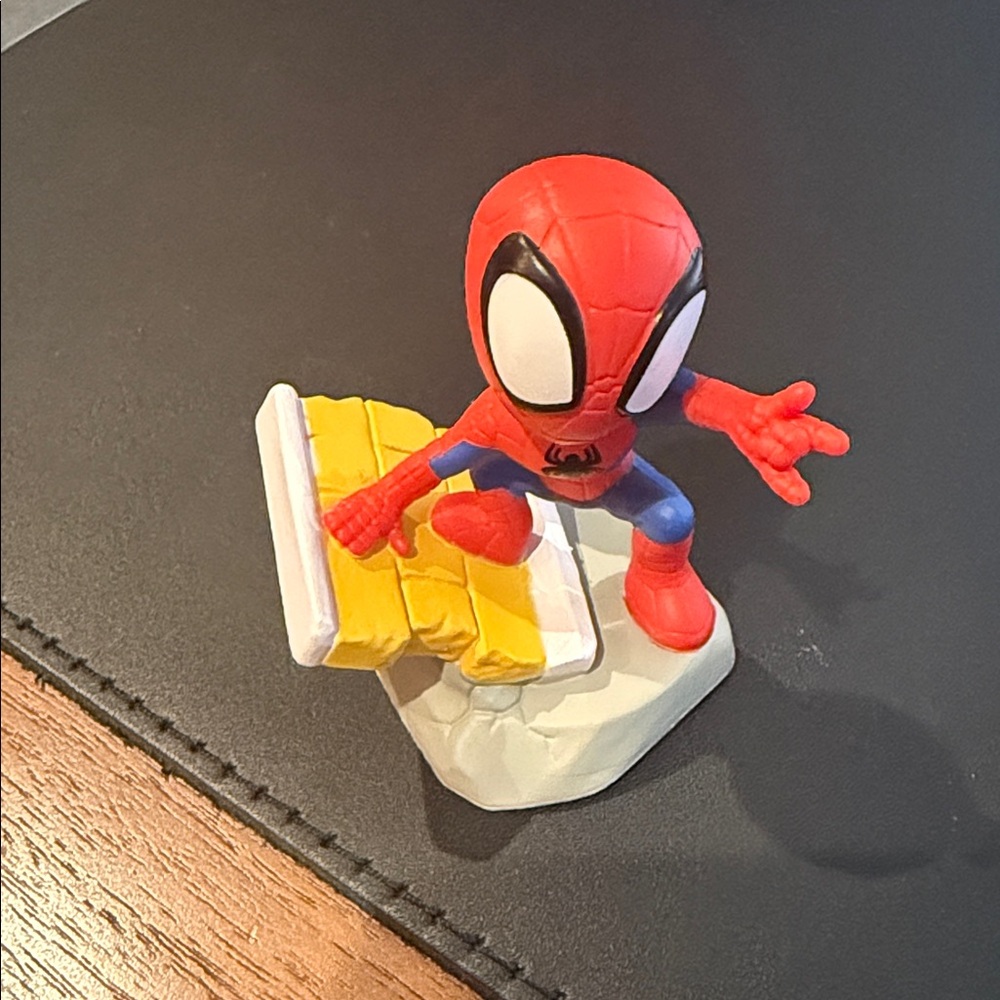 Spider-Man Action Figure with Red, Blue, and Yellow Colors